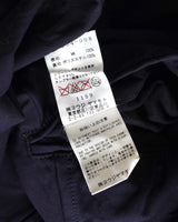 ワイズ ヨウジヤマモト シワ加工 コットン チェスターコート ネイビー サイズ2 メンズ レディース