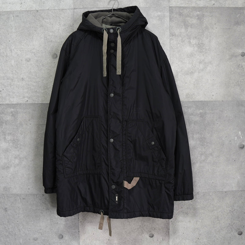 ディーゼル ベンチコート メンズ ブラック