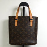 ルイ・ヴィトン モノグラム ヴァヴァンPM レザー ハンドバッグ トートバッグ ブラウン M51172