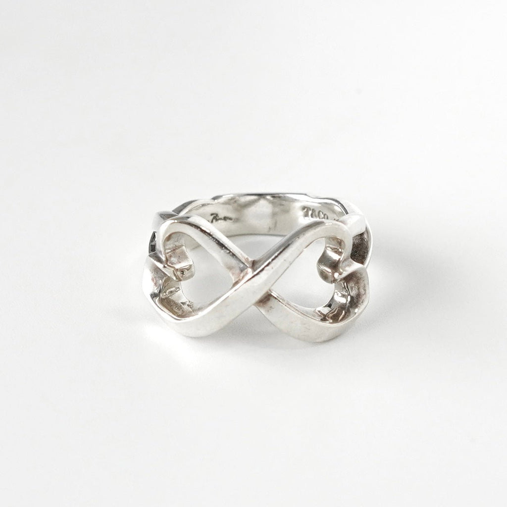 ティファニー ダブルラビングハート パロマピカソ シルバー925 指輪 リング  10号