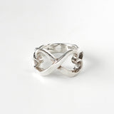 ティファニー ダブルラビングハート パロマピカソ シルバー925 指輪 リング 10号 - NEWSED