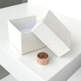 メゾン マルジェラ ロゴ シルバー925 リング 指輪 ピンクゴールド 10号 箱付き - NEWSED