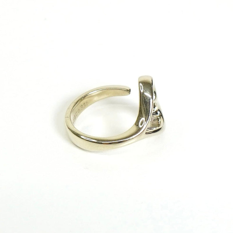 ティファニー エルサ・ペレッティ オープンハート 指輪 リング シルバー925 10号 新品仕上げ - NEWSED