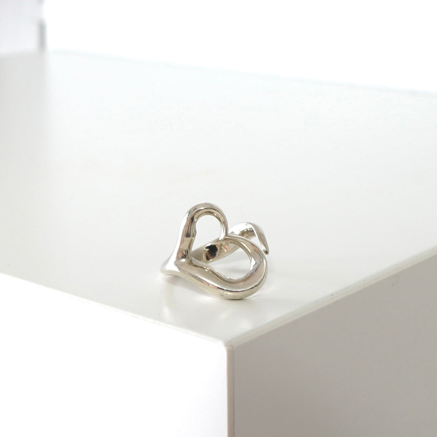 ティファニー オープンハート リング 指輪 シルバー925 10号