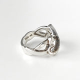 ティファニー ダブルラビングハート パロマピカソ シルバー925 指輪 リング 10号 - NEWSED