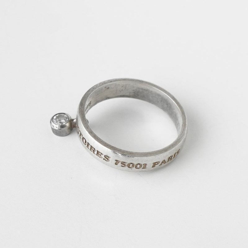 ケンゾー ヴィンテージ ラインストーン シルバー925 指輪 リング 11号 - NEWSED