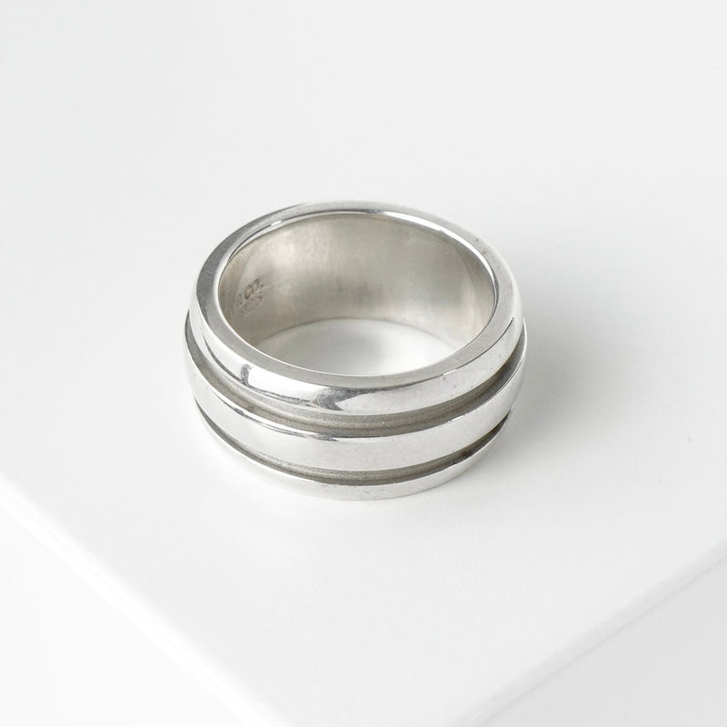 ティファニー グルーブド ダブルライン シルバー925 指輪 リング 11号 - NEWSED