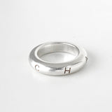 シャネル ロゴ シルバー925 指輪 リング 11号 - NEWSED