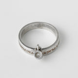 ケンゾー ヴィンテージ ラインストーン シルバー925 指輪 リング 11号 - NEWSED