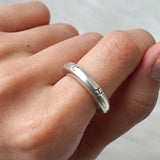 シャネル ロゴ シルバー925 指輪 リング 11号 - NEWSED