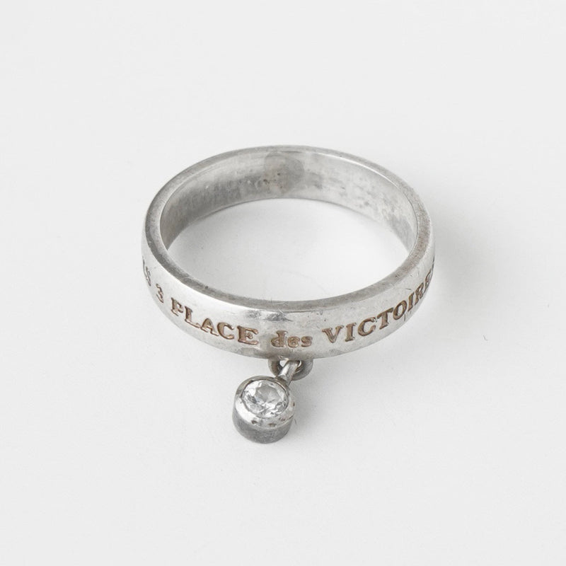 ケンゾー ヴィンテージ ラインストーン シルバー925 指輪 リング 11号 - NEWSED