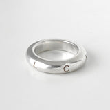 シャネル ロゴ シルバー925 指輪 リング 11号 - NEWSED