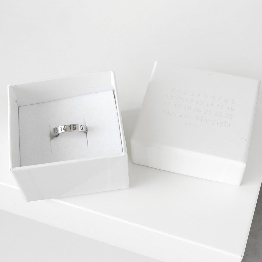 メゾン マルジェラ ナンバー リング 指輪 シルバー925 11号 箱付き