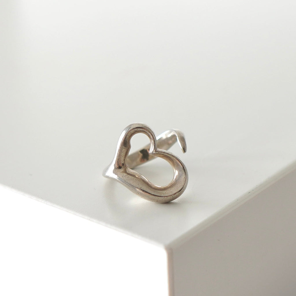 ティファニー オープンハート シルバー925 指輪 リング 11号