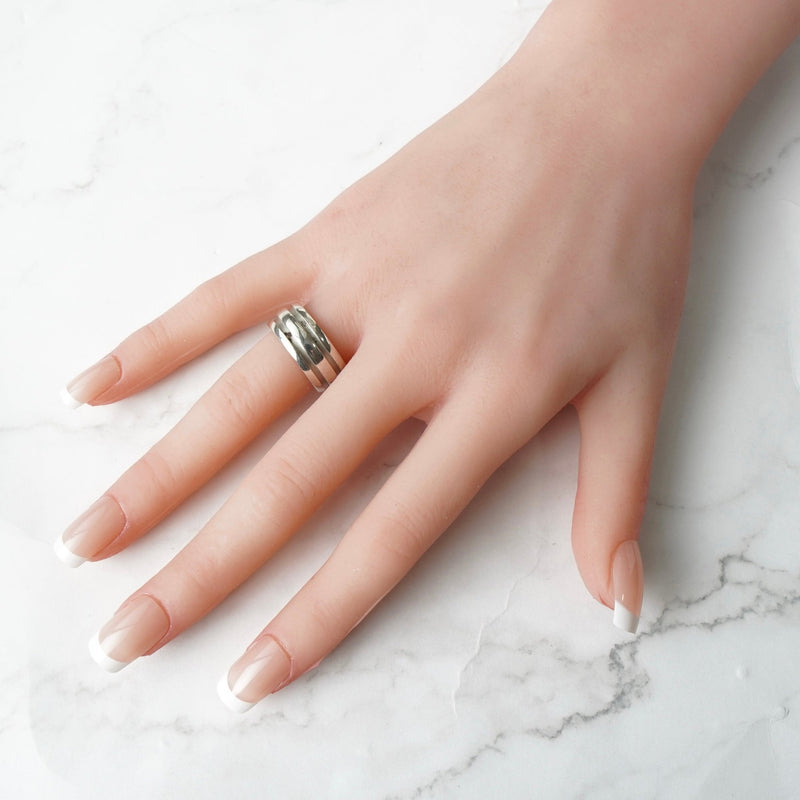 ティファニー グルーブド ダブルライン シルバー925 指輪 リング 11号 - NEWSED