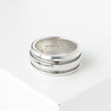 ティファニー グルーブド ダブルライン シルバー925 指輪 リング 11号 - NEWSED