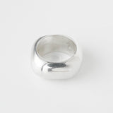 グッチ スクエア シルバー925 指輪 リング 11.5号 - NEWSED