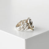 エルメス ヴィンテージ ブックルセリエ シルバー925 指輪 リング 約11.5号 - NEWSED