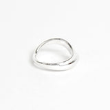 ティファニー カーブドハート ウェーブ リング 指輪 シルバー925 12号 新品磨き済 - NEWSED