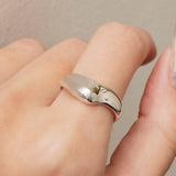 ティファニー カーブドハート ウェーブ リング 指輪 シルバー925 12号 新品磨き済 - NEWSED