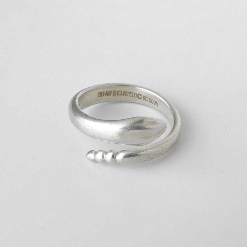 Tiffany Snake Ring, Silver 925, Size 12.5