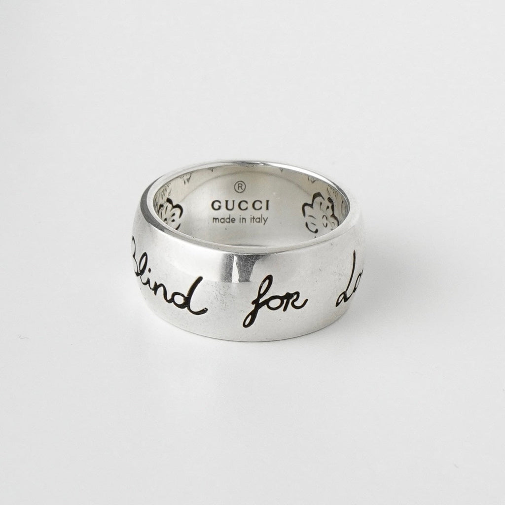 グッチ ブランドフォーラブ シルバー925 指輪 リング サイズ13 / 12号