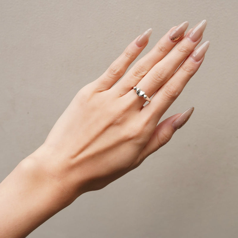 ティファニー ビーン リング 指輪 シルバー925 13号 新品磨き済 - NEWSED