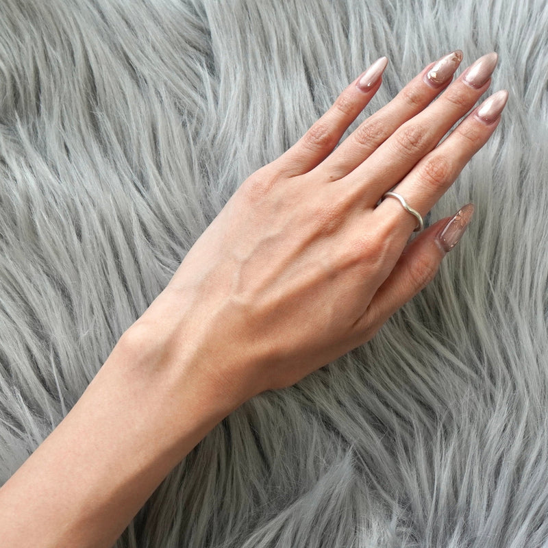 ティファニー カーブドバンドリング シルバー925 指輪 リング 14.5号