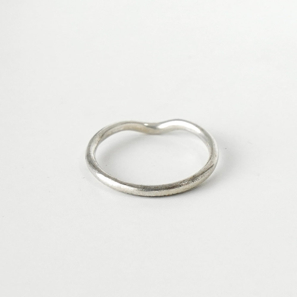 ティファニー カーブドバンドリング シルバー925 指輪 リング 14.5号