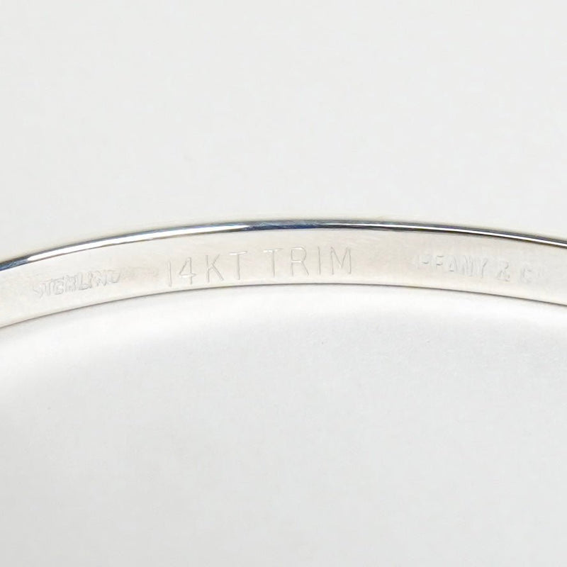 ティファニー フックアンドアイ バングル シルバー925 / 14KT 新品磨き済 - NEWSED