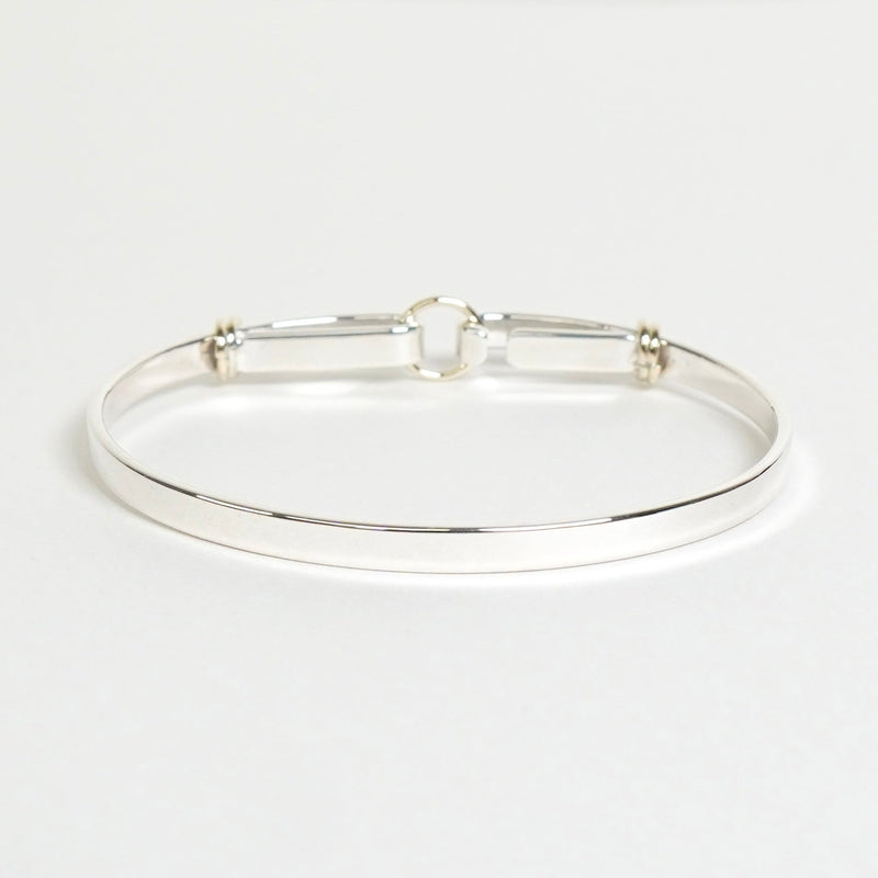 ティファニー フックアンドアイ バングル シルバー925 / 14KT 新品磨き済 - NEWSED