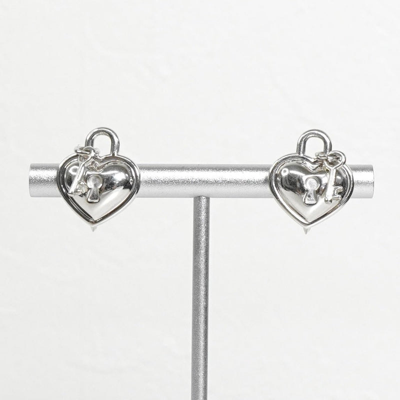 ティファニー ハートロック キー イヤリング シルバー925 新品仕上げ - NEWSED