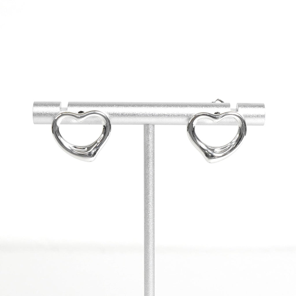 ティファニー オープンハート ピアス シルバー925 新品磨き済