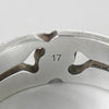 Gucci 结无限银 925 戒指，尺寸 15.5