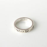 グッチ グッチゴースト シルバー925 指輪 サイズ17 / 16号 箱付き - NEWSED