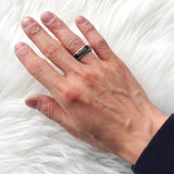 グッチ プレート チェーン シルバー925 指輪 リング サイズ17 16号 - NEWSED