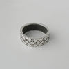 Gucci Diamante ring, silver 925, size 17