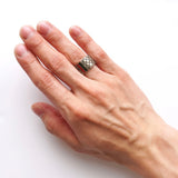 グッチ シェリーライン ディアマンテ シルバー925 指輪 リング 18号 - NEWSED