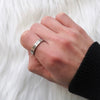 Maison Margiela Calendar Logo Silver 925 Ring Size 18.5 with Box