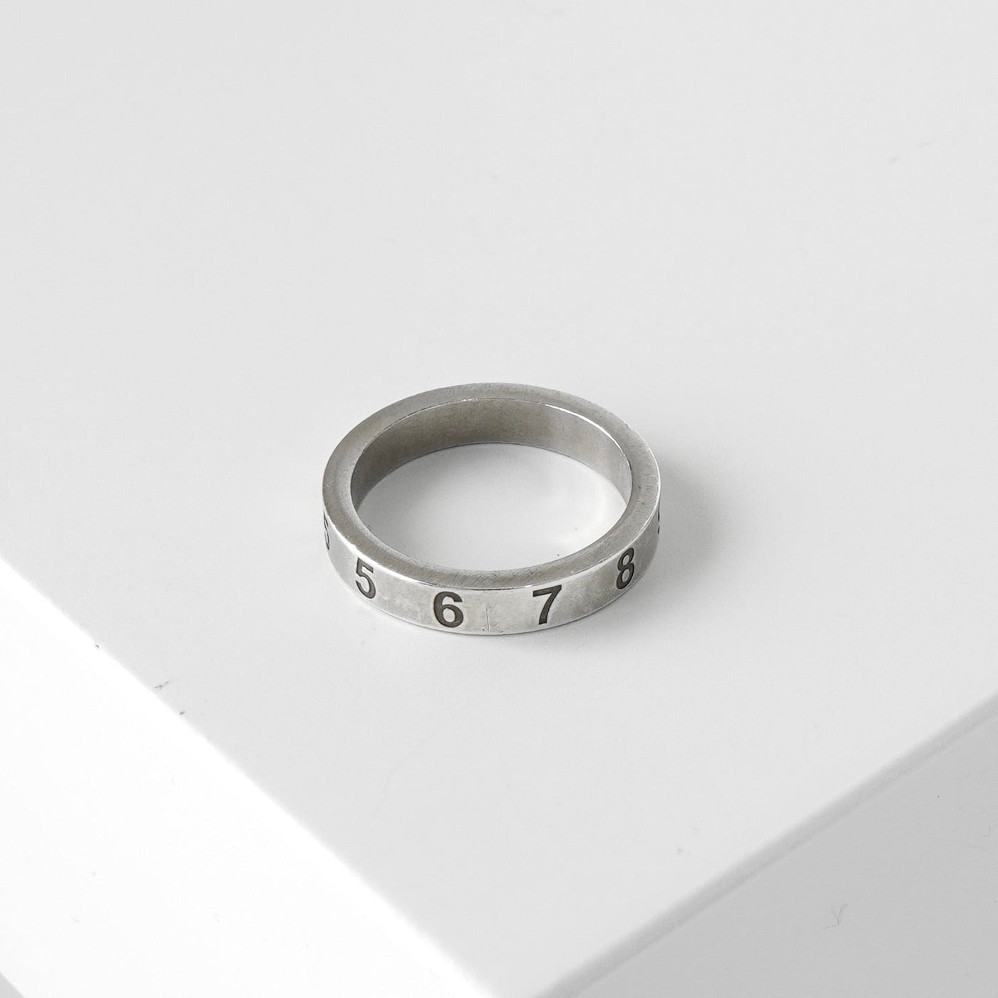 メゾン マルジェラ カレンダーロゴ シルバー925 指輪 リング 18.5号 箱