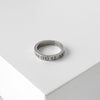 Maison Margiela Calendar Logo Silver 925 Ring Size 18.5 with Box