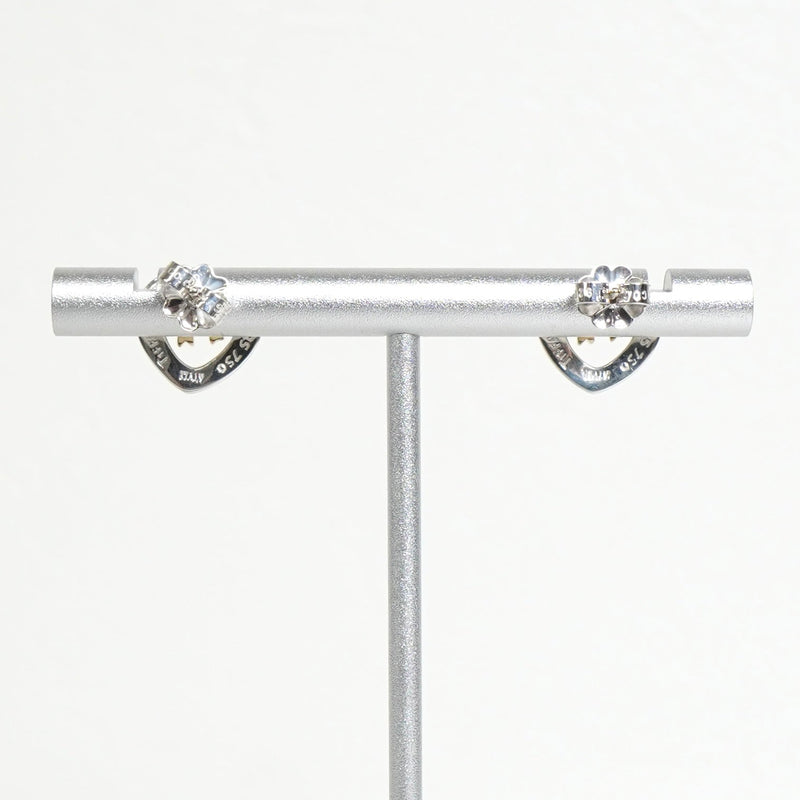 ティファニー ハート リボン ピアス シルバー925 / 18K 新品磨き済 - NEWSED