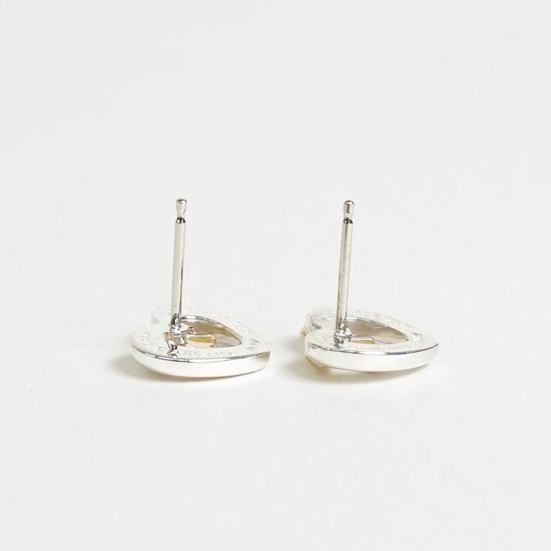 ティファニー ハート リボン ピアス シルバー925 / 18K 新品磨き済 - NEWSED