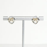 ティファニー ハート リボン ピアス シルバー925 / 18K 新品磨き済 - NEWSED