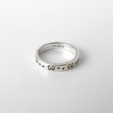 グッチ グッチゴーストシルバー925 指輪 リング サイズ21 / 19.5号 - NEWSED