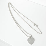 ティファニー リターントゥティファニー ハートタグ シルバー925 ネックレス - NEWSED