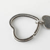 Tiffany Vintage Silver 925 Heart Key Ring Keychain Charm