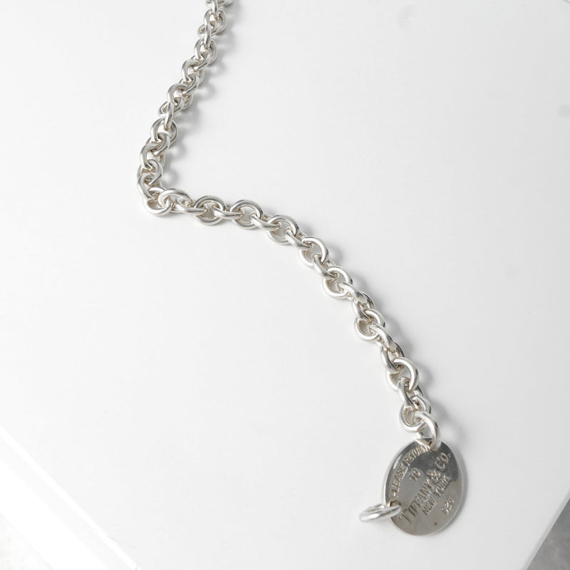 ティファニー リターントゥティファニー オーバルタグ シルバー925 ネックレス チョーカー - NEWSED