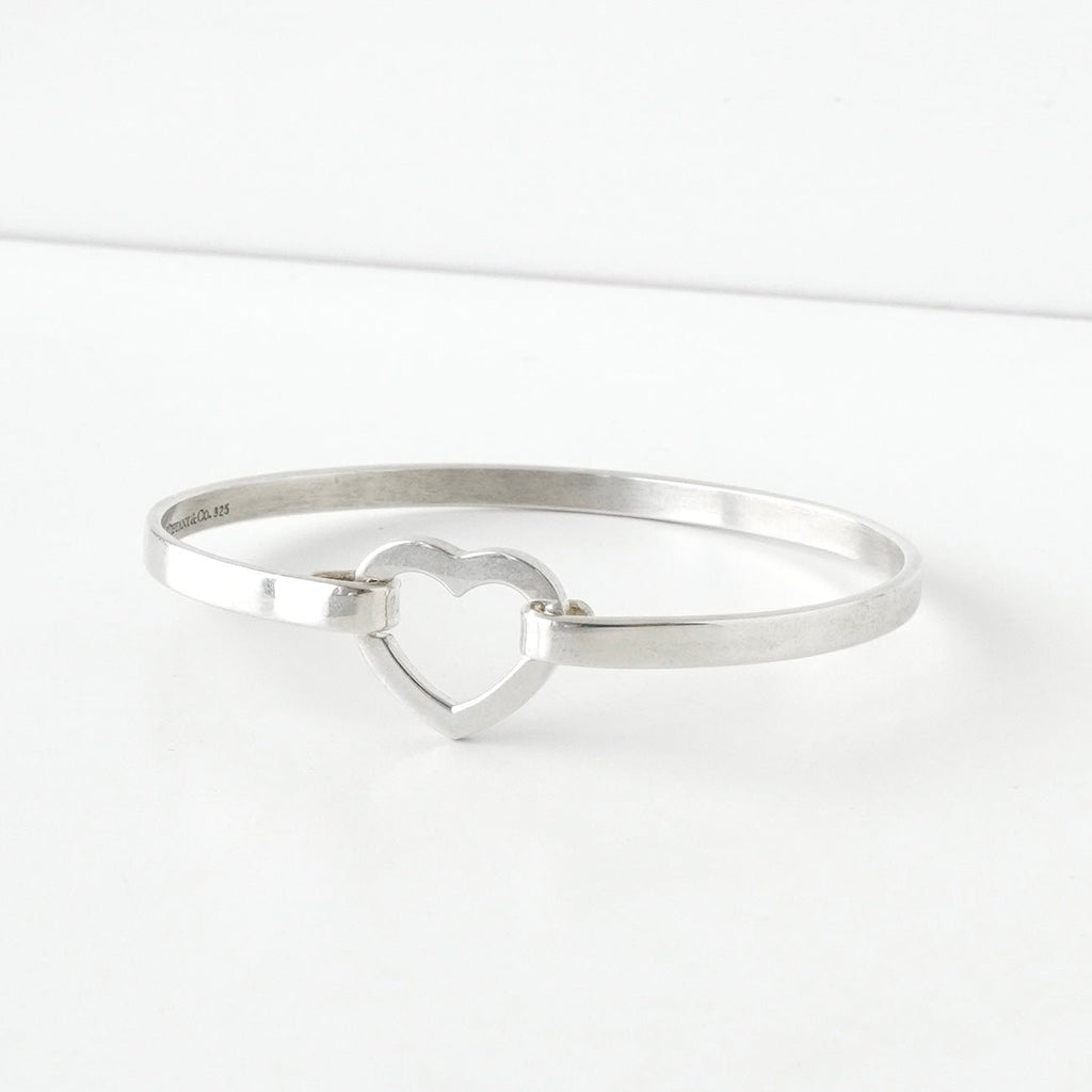 ティファニー ハート シルバー925 バングル
