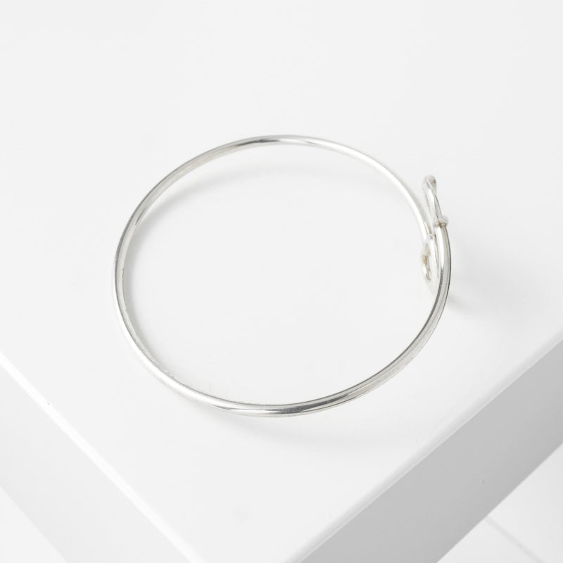 ティファニー ダブルオープンハート シルバー925 バングル - NEWSED